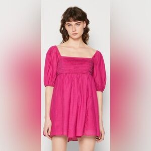Abercrombie and fitch NWT‎ Emerson puff sleeve mini dress